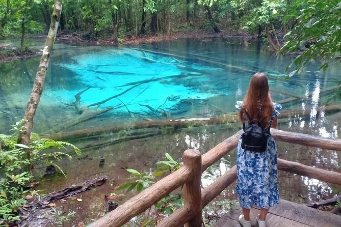 Discover Krabi - Emerald Pool, Hot Springs & Tiger Cave Temple - Emerald Pool and Blue Lagoon: the best place to slow down