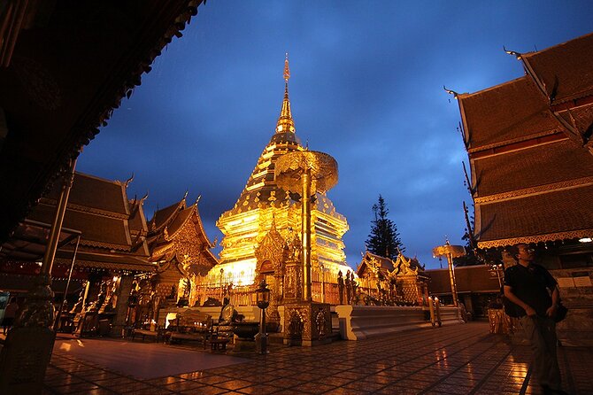 Doi Suthep and Wat Umong Night Tour From Chiang Mai - Transport, timing, and the shared minivan
