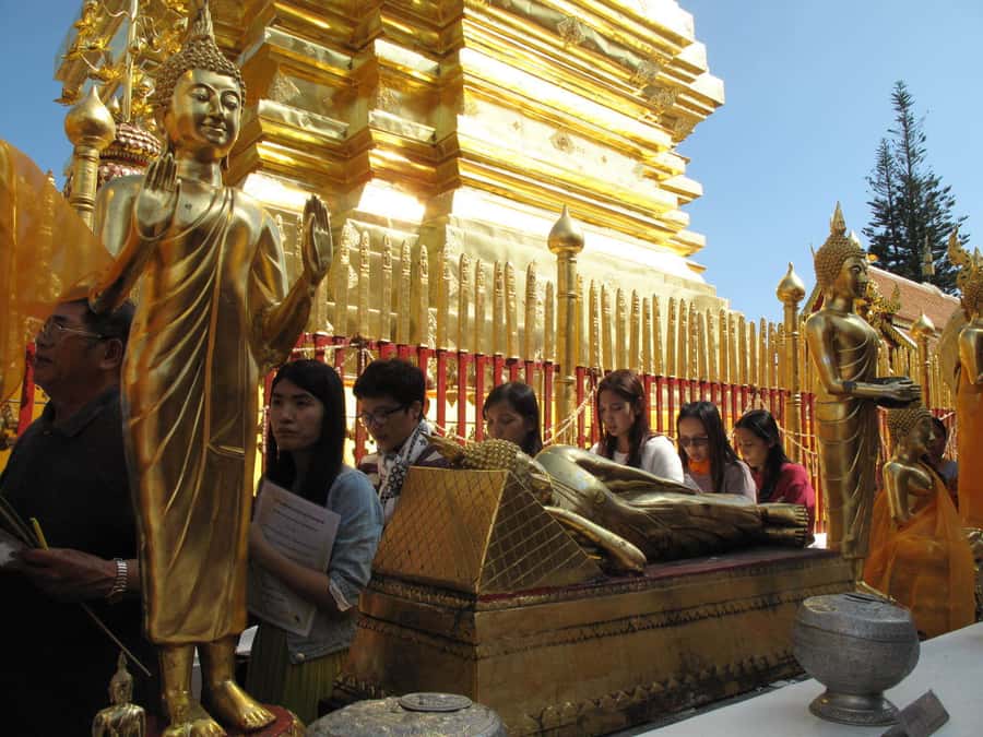 Doi Suthep Hill Tribe Village and Evening Buddhist Service - What the $70 price covers