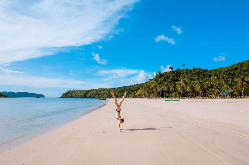 El Nido Island Hopping Tour C: Hidden Beaches & Shrine - Helicopter Island and the first swim