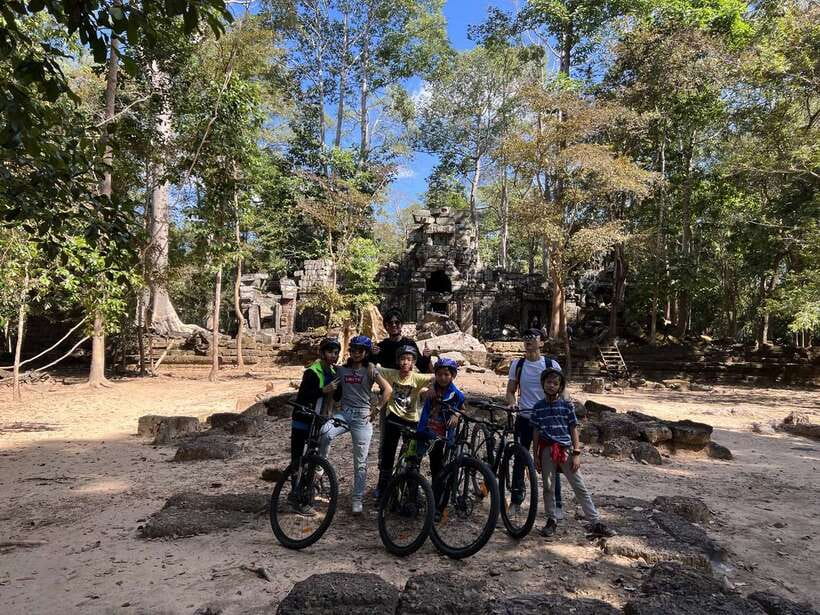 Explore Angkor Wat by Bike and Sunset - Lunch at a local restaurant around 12:30 pm