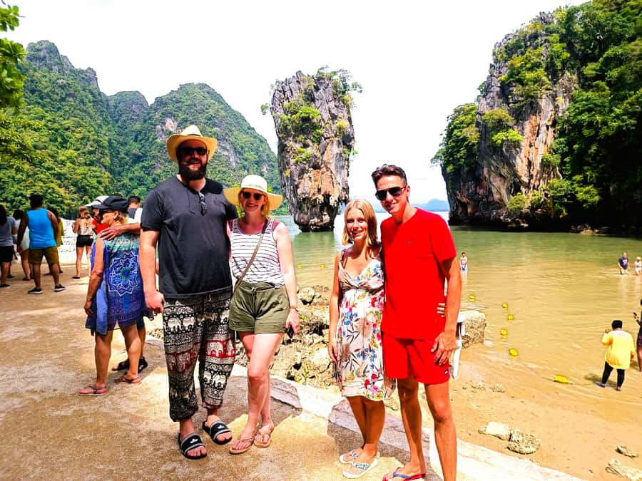 Explore Mangroves, James Bond Island, and Monkey Temple - Canoeing through sea caves