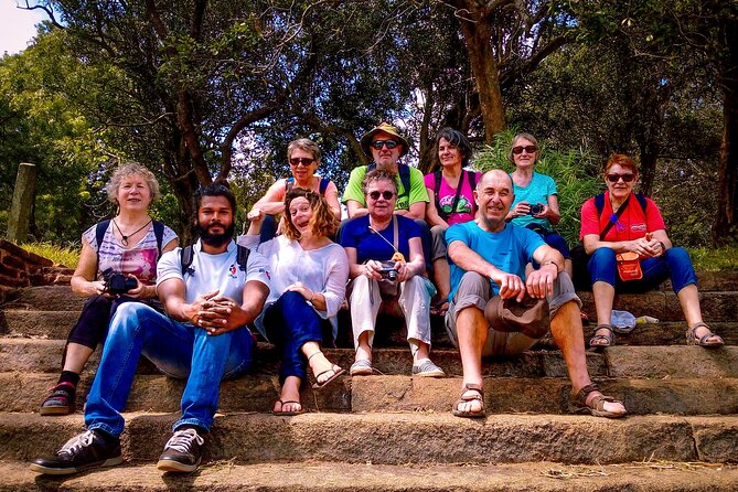 Explore & Ride the history of anuradhapura with Vogel Tours - The Abhayagiri refectory explains daily routine