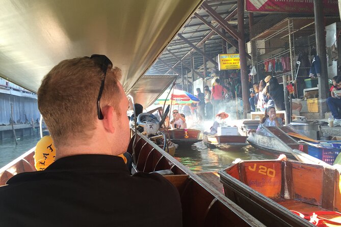 Floating Market with Great Pagoda Temple and Wat Sam Phran - Who will enjoy this day most