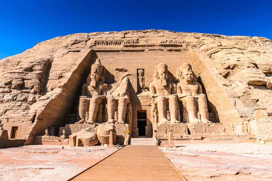 From Aswan: Abu Simbel Ramses and Nefertari Temples Day Trip - The more intimate temple of Queen Nefertari