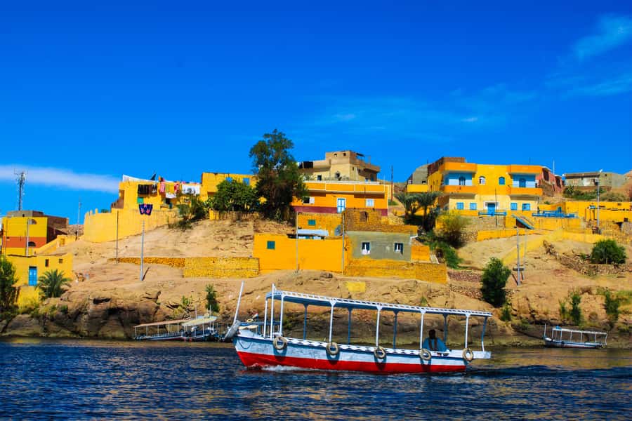 From Aswan: Philae Temple & Motorboat Tour to Nubian Village - Pickup details that can affect the day