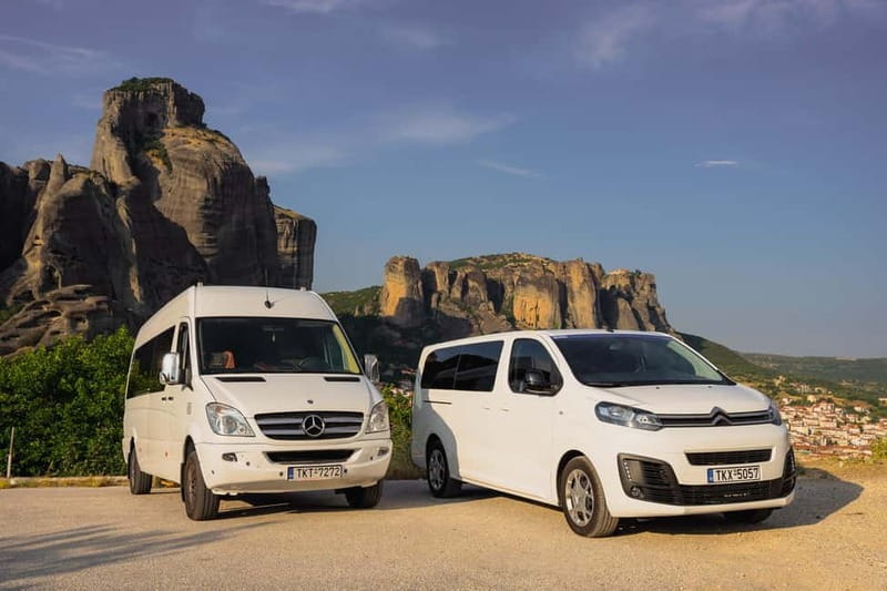From Athens: Meteora Caves & Monasteries Day Trip by Train - Seeing all six monasteries, entering three