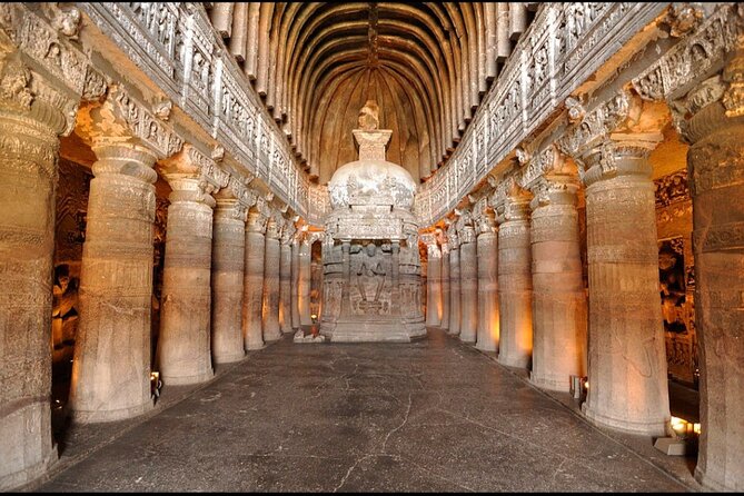 From Aurangabad: 1-Day Taxi Trip to Ajanta and Ellora Caves - Key points at a glance