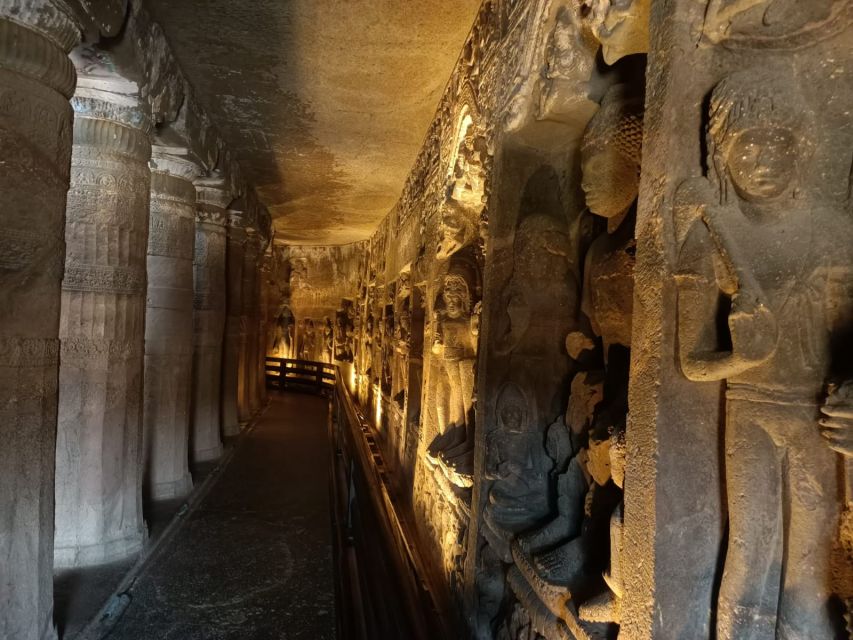 From Aurangabad: Ajanta & Ellora Day Tour with All Inclusion - Guide or driver only?