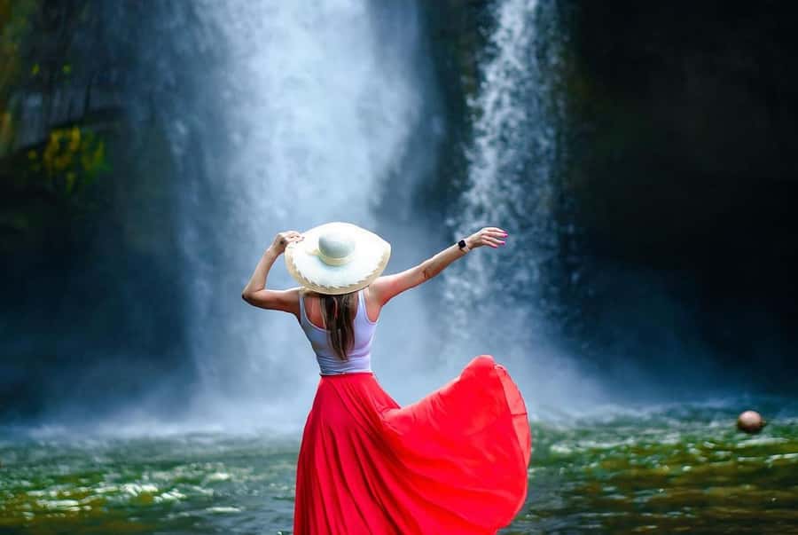 From Bali: Saraswati Temple, Monkey Forest, Ubud Waterfalls - Tegalalang shows Bali’s working countryside