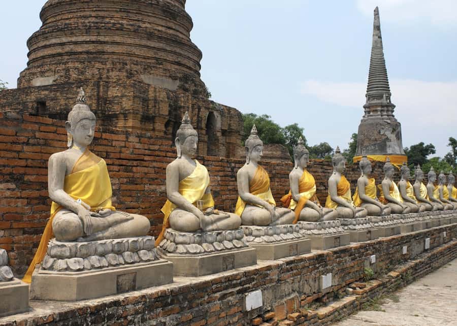 From Bangkok: Ayutthaya Ancient City Temple Tour - Wat Phra Si Sanphet shows Ayutthaya’s royal side