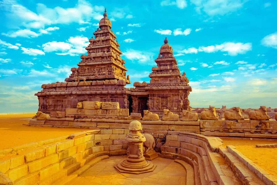 From Chennai: Mahabalipuram and Pondicherry Day Tour - Basilica, park, or beach before the drive home