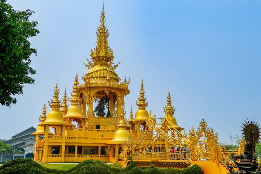 From Chiang Mai: Chiang Rai Temples Tour - The Black House turns the day in a darker direction