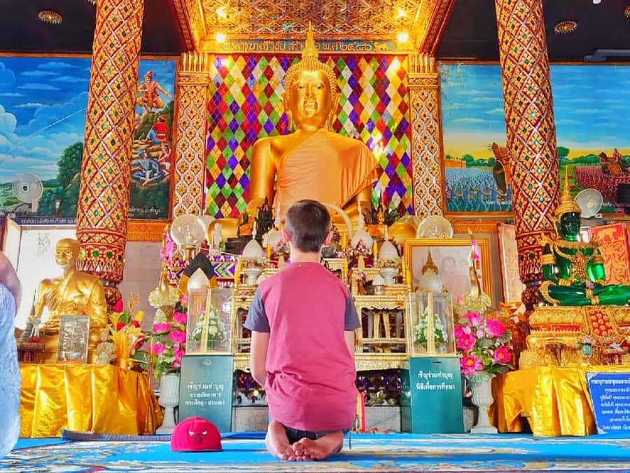 From Chiang Mai: Lamphun and Lampang Temples Tour - Wat Phra That Hariphunchai beside the river
