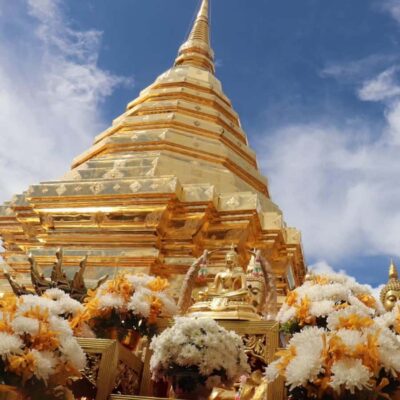 Temples, Sticky Waterfall, and Orchid Farm