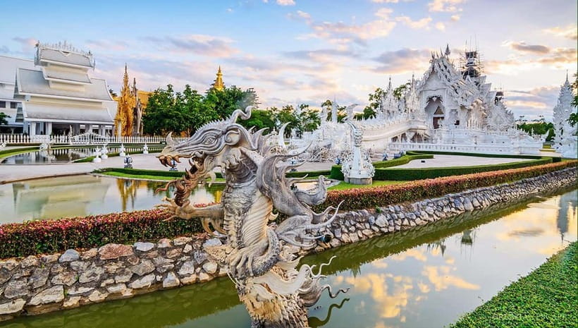 From Chiang Rai 3 Temples & Golden Triangle &Tea Plantation - Lunch, transport, and the small-group advantage