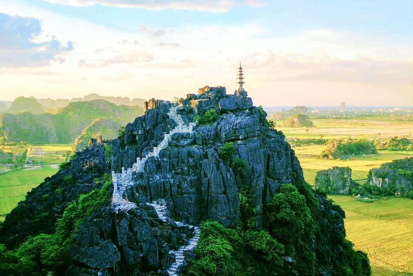 From Hanoi: Trang An Eco-tourism & Bai Dinh pagoda full day - Bai Dinh Pagoda and its massive scale