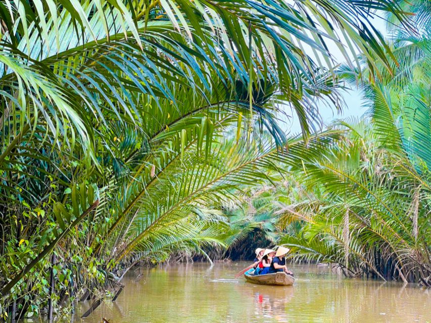 From Ho Chi Minh: Explore Mekong Delta & Vinh Trang Pagoda - Walking village lanes and rowing through small canals