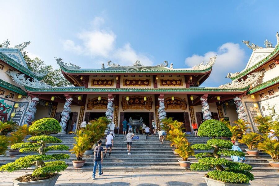 From Hoi An: Day Tour of My Son Temples and Marble Mountain - Climbing Marble Mountain
