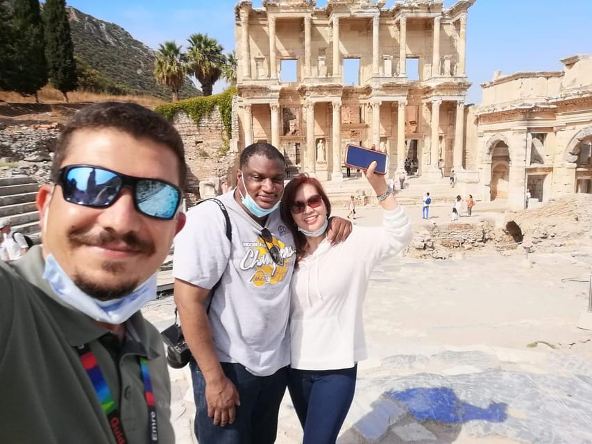 From Izmir: Ephesus, Artemis Temple Tour with Tickets/Lunch - The Great Theatre, Marble Road, and Library of Celsus