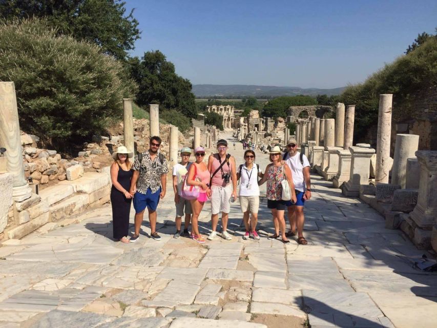 From Izmir: Ephesus, Artemis Temple Tour with Tickets/Lunch - Walking the ancient streets of Ephesus
