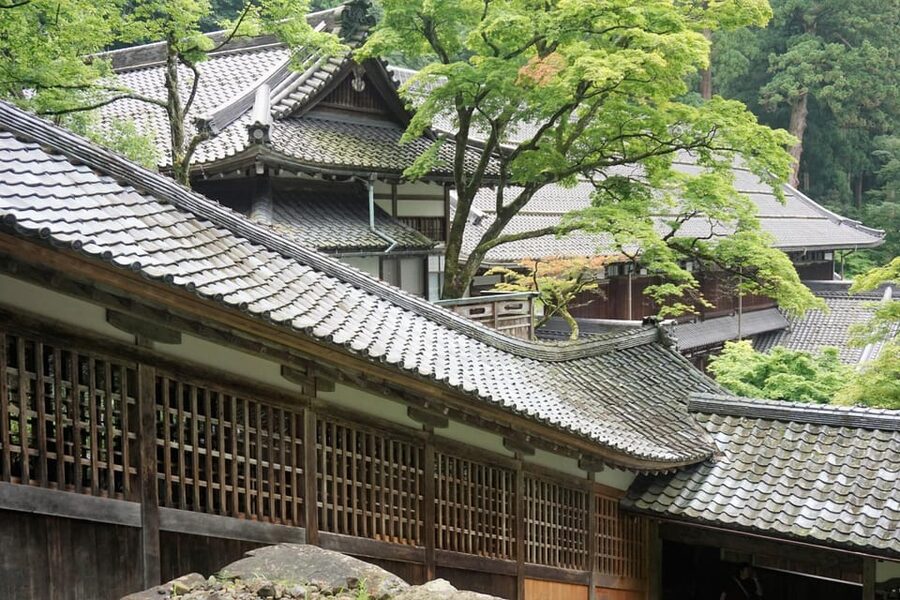 From Kanazawa: Eiheiji Buddhist Temple & Fukui Castle Town - A rainbow of cranes at the shrine