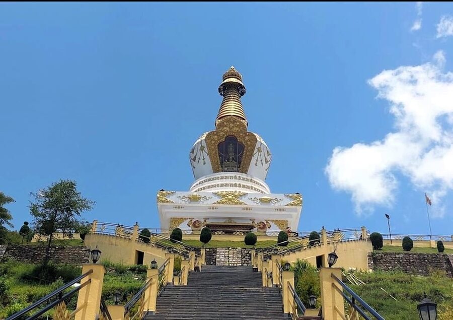 From Kathmandu: 2 Stupas and Kopan Monastery Spiritual Tour - Boudhanath Stupa, the grand finish