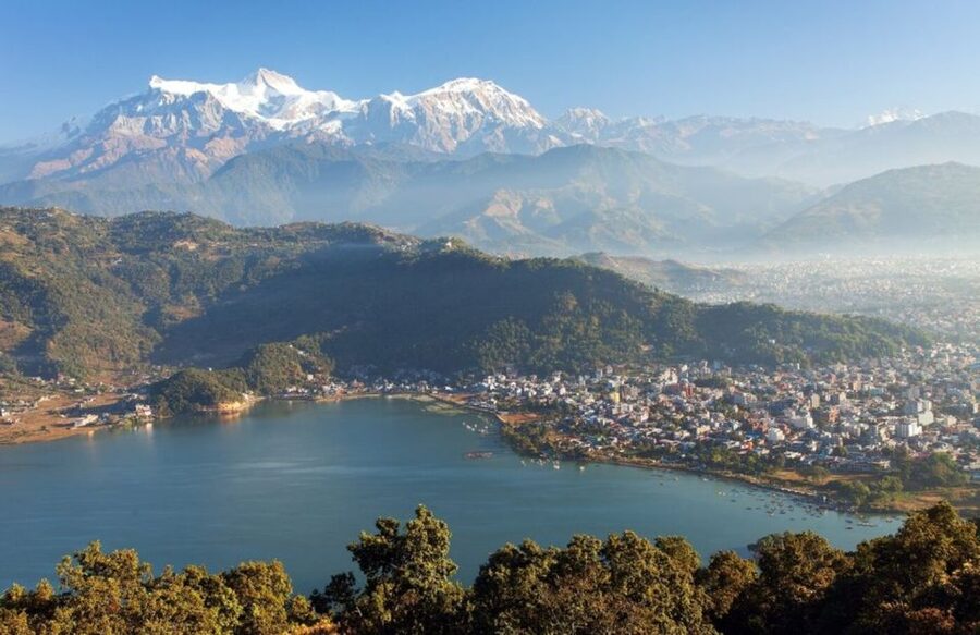 From Lakeside: Pokhara Private Day Tour with Pagoda Hills - Davis Falls: a quick look at Pokhara’s famous cascade