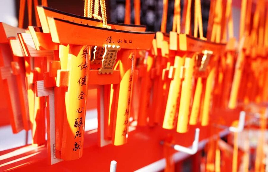 From Osaka: Kyoto, Nara, Fushimi Inari & Arashiyama Day Tour - Fushimi Inari’s red gates and fox symbols