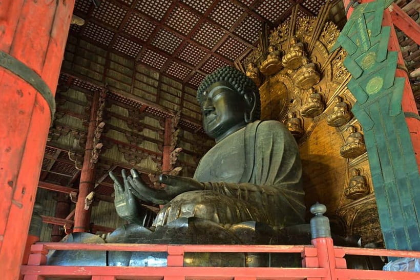 From Osaka: Nara Deer & Kyoto Kiyomizudera Sightseeing Tour - Nara Park: deer first, with about 80 minutes
