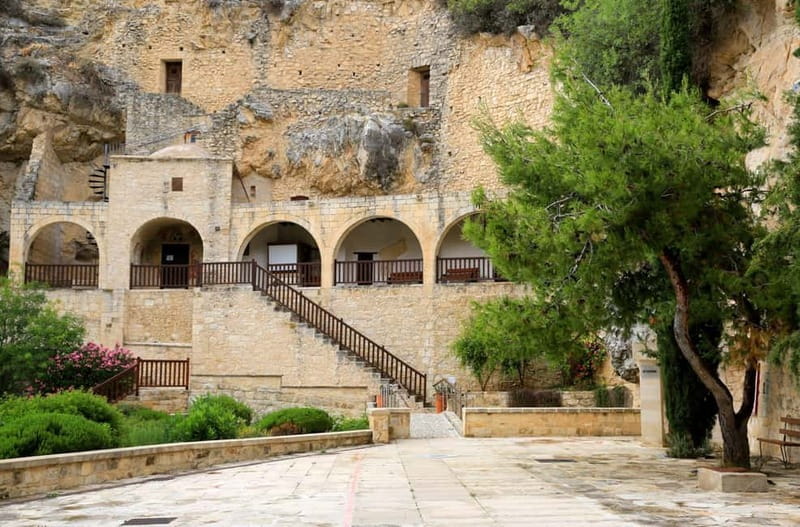 From Paphos: Afternoon Tour to Agios Neophytos Monastery - A scenic road to Kathikas and Sterna Winery