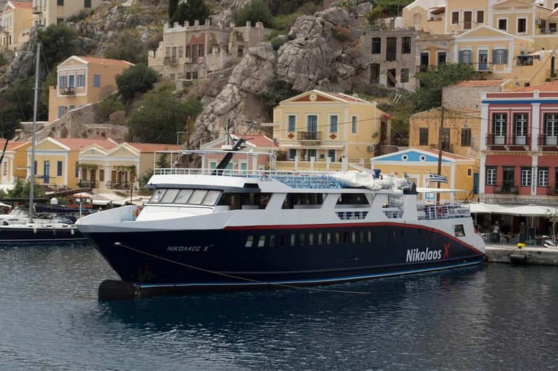 From Rhodes: Symi Island and Panormitis Monastery Day Trip - Hotel pickup makes an early start easier