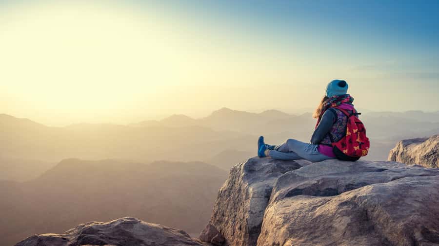 From Sharm: Mount Moses Trekking, Sunrise & Monastery Visit - The final 750 steps require patience