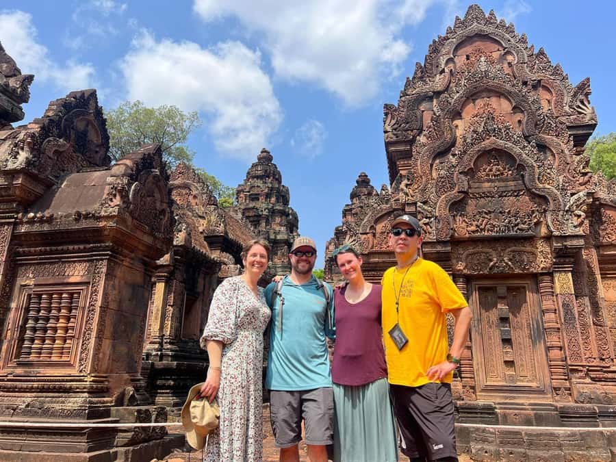 From Siem Reap: Banteay Srei Temple & Grand 5 Temple Tour - East Mebon and the engineering behind Angkor