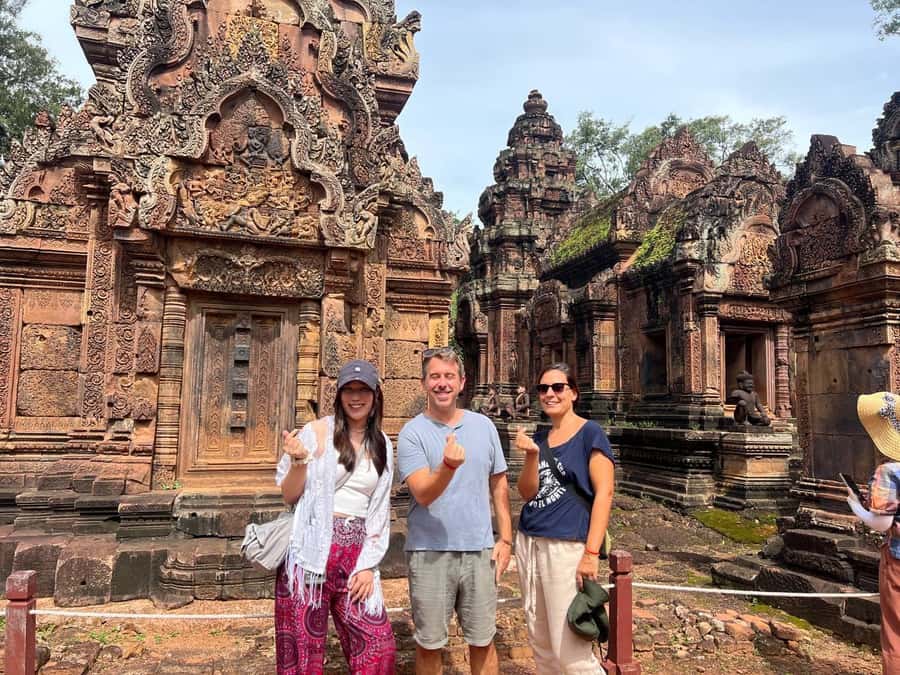 From Siem Reap: Banteay Srei Temple & Grand 5 Temple Tour - Clothing, walking, and how to prepare