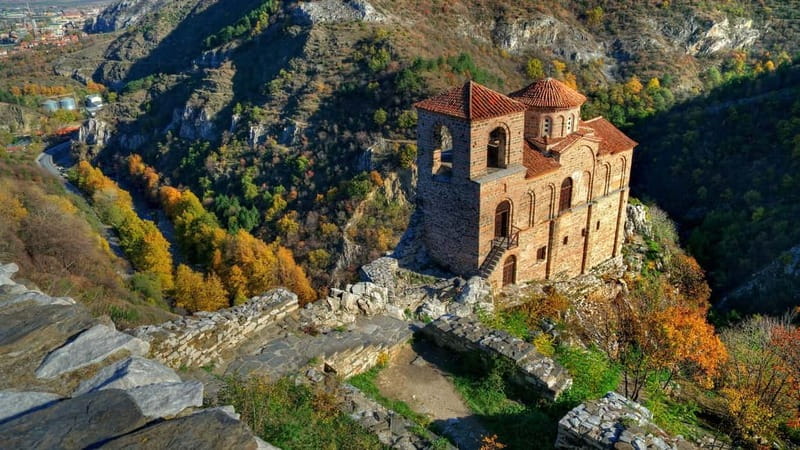 From Sofia: Plovdiv, Asen's Fortress and Bachkovo Monastery - Plovdiv: Roman ruins and Revival-era streets