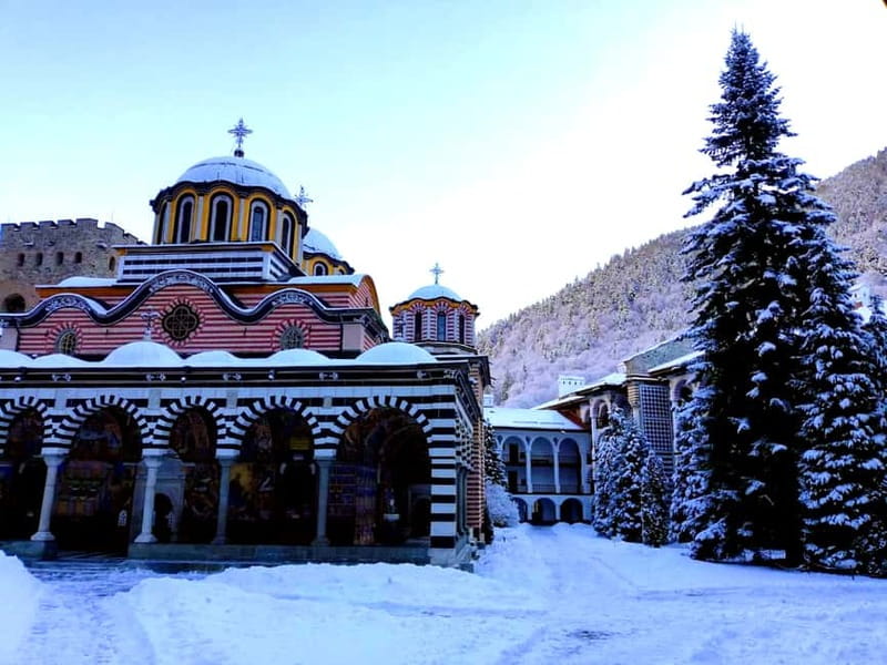 From Sofia: Rila Monastery and Plovdiv Self-Guided Trip - Rila Monastery and its mountain setting