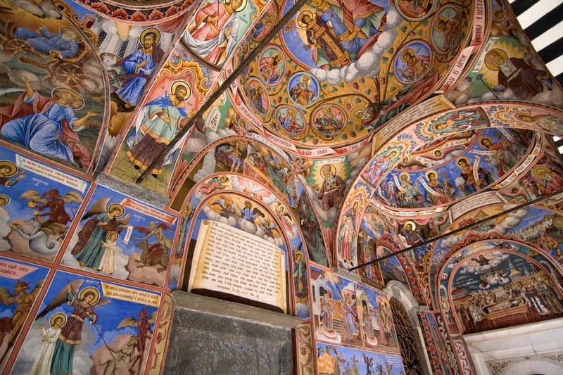 From Sofia: Rila Monastery and Plovdiv Town Full-Day Trip - Rila Monastery after the crowds have thinned