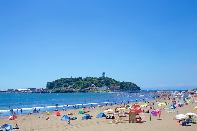 From Tokyo: Kamakura & Enoshima 1-Day Bus Tour - Enoshima: sea views, shrines, and a lot of stairs