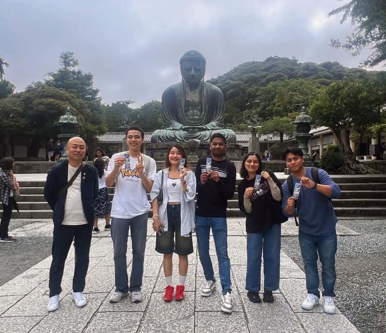 From Tokyo: Kamakura, Great Buddha, and Enoshima Bus Tour - Enoshima Shrine and the busy Nakamise-dori