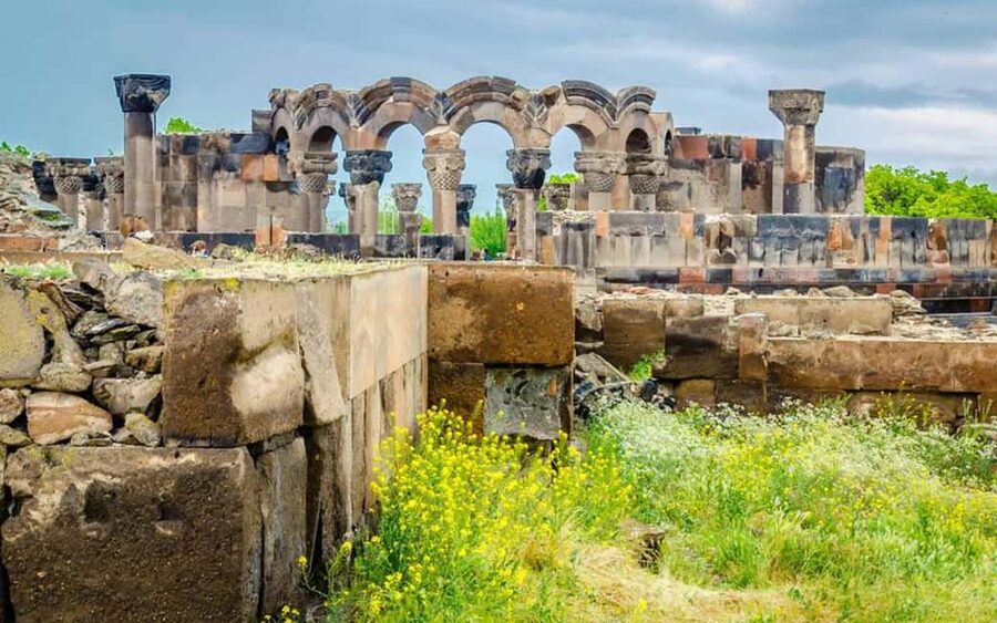 From Yerevan: Echmiadzin cathedral and Zvartnots temple - Seeing Zvartnots as more than a pile of ruins