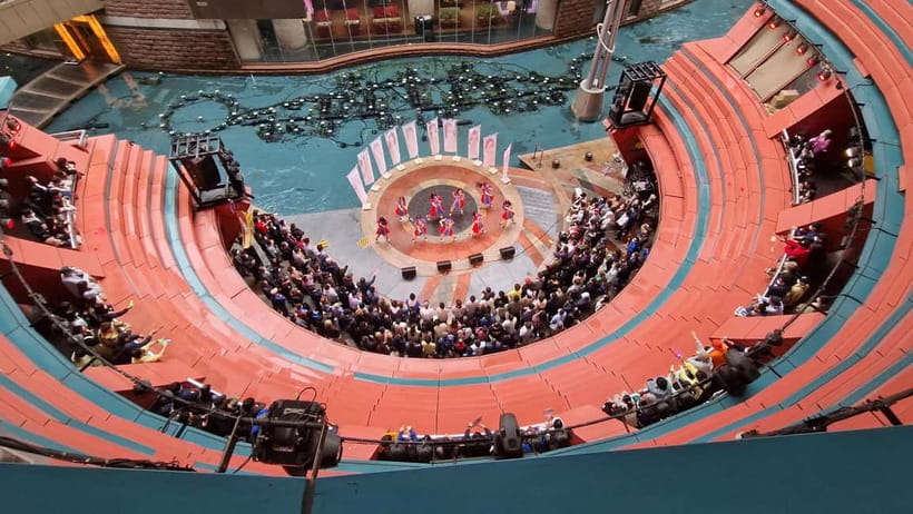Fukuoka’s Sacred Path: Temples, History & Culture - Canal City, fountains, and a change of pace