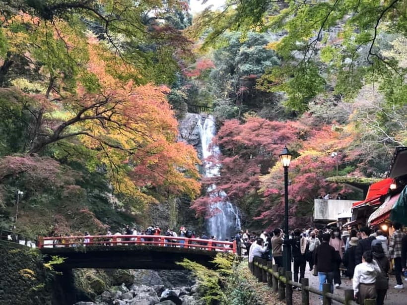 Get to know Minoo from Osaka. Katsuoji Temple, Ryuanji Waterfall and Ryuanji Temple - Meeting at HEP FIVE in central Osaka