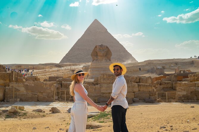 Giza Pyramids and Sphinx with Camel ride & Mummification Temple - Lunch, water, and the shape of the day