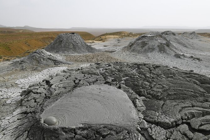 Gobustan-Mud Volcan-Fire Temple and Mountain Tour/Entrance inc - Gobustan’s mud volcanoes and the roughest ride