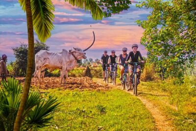 Grand Tour-Ek Phnom. Baset. Bamboo Train. Wat Banan. Phnom Sampov