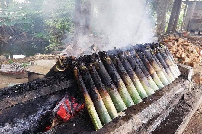 Grand Tour-Ek Phnom. Baset. Bamboo Train. Wat Banan. Phnom Sampov - Climbing the 358 steps at Wat Banan