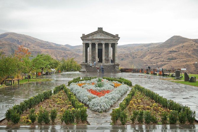 Group Tour: Garni, Symphony of Stones, Geghard, Lavash Baking - Charent’s Arch gives you the first big view