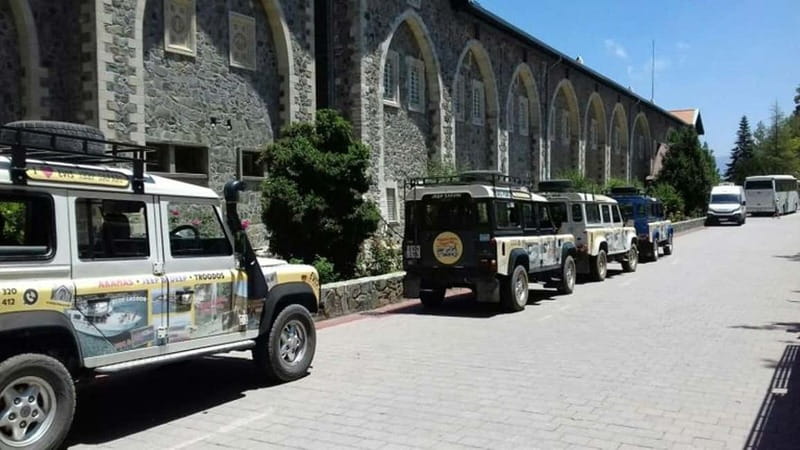 Guided Safari Tour Troodos Mountains and Kykkos Monastery - A waterfall break in the pine country