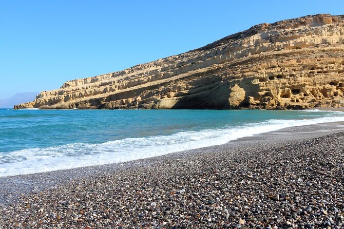 Heraklion: Matala Beach, Hippie Caves & Odigitria Monastery - The bus ride from Heraklion to South Crete